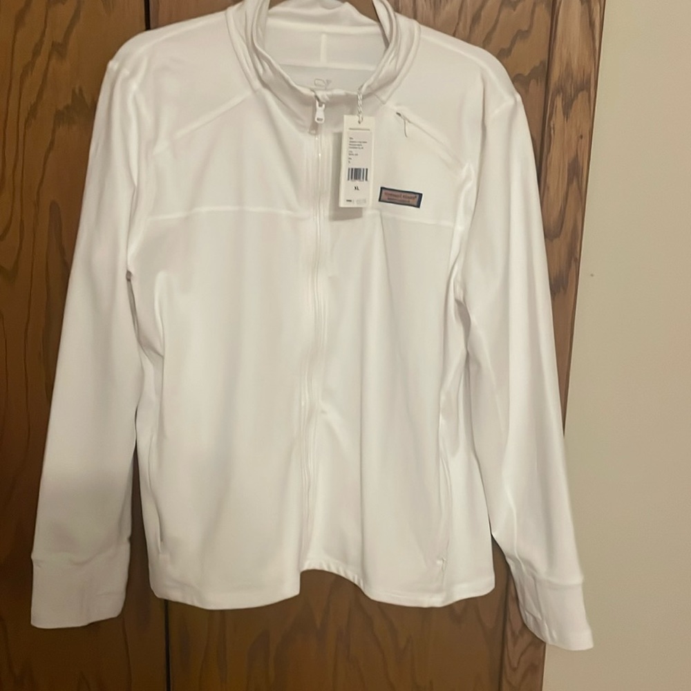 NWT Vineyard Vines OTG Tennis Full Zip